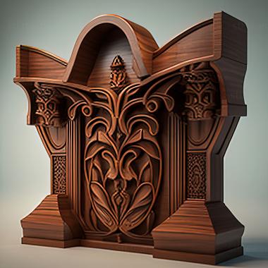 3D model Bimah (STL)